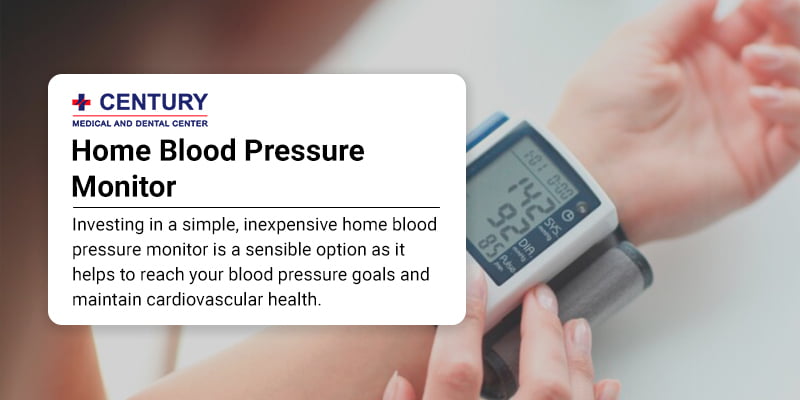 What to Look for in a Home Blood Pressure Monitor - Century