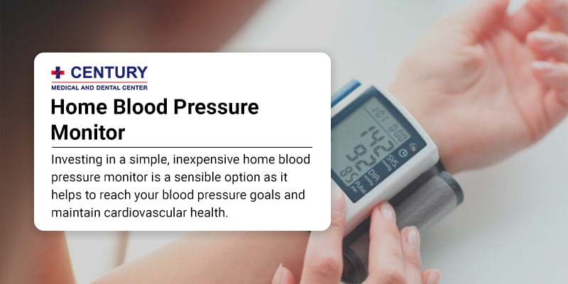 What to Look for in a Home Blood Pressure Monitor - Century Medical &  Dental Center